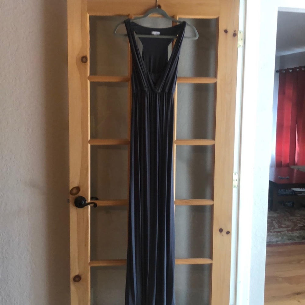 Charcoal Maternity Maxi